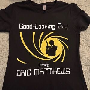 Boy Meets World T-shirt. Eric Matthew’s “Good looking guy” women’s T-shirt.